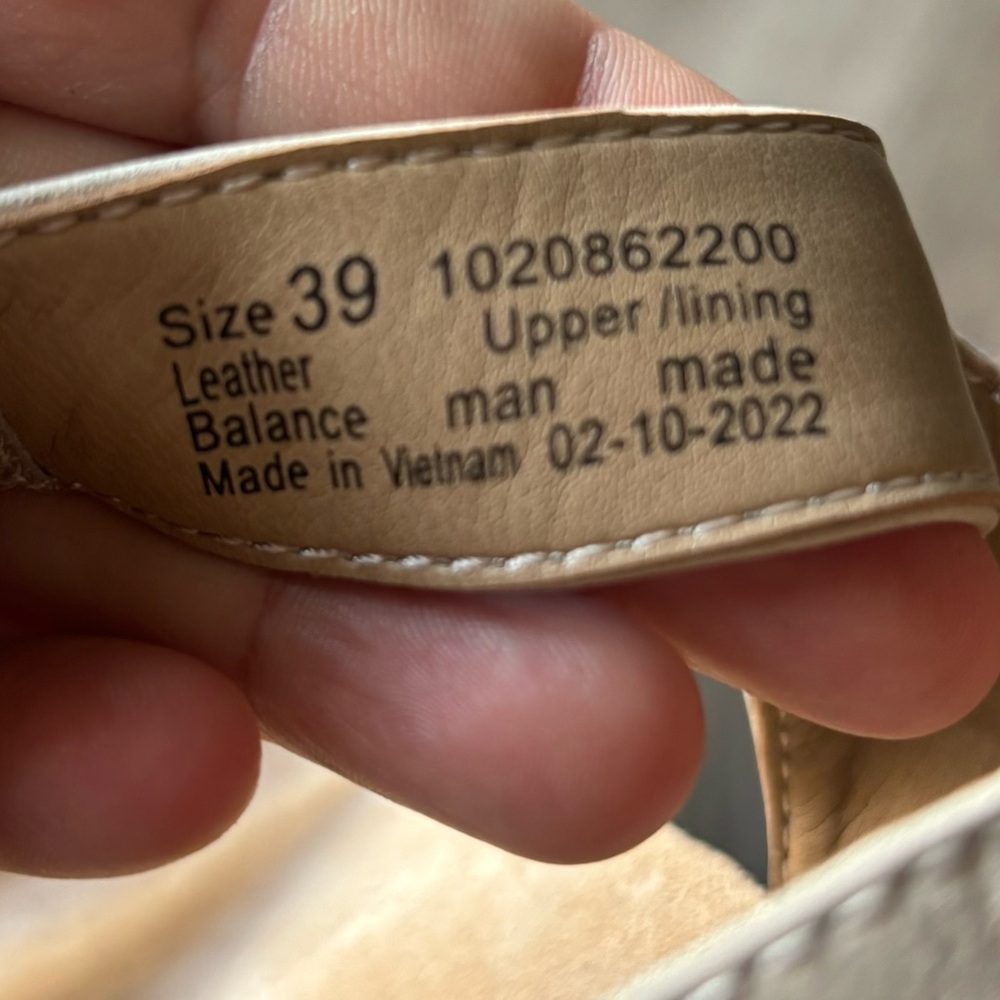 Dansko Womens Malena Taupe Leather Ankle Strappy Heels Shoes - Picture 8 of 8